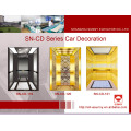 Elevator Cab with Black Golden Mirror (SN-CD-119)